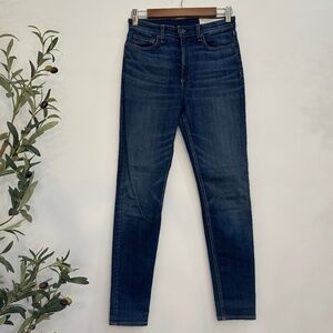 Rag & Bone Nina High‑Rise Skinny Jeans Size 27 — Slim Fit Stretch Denim